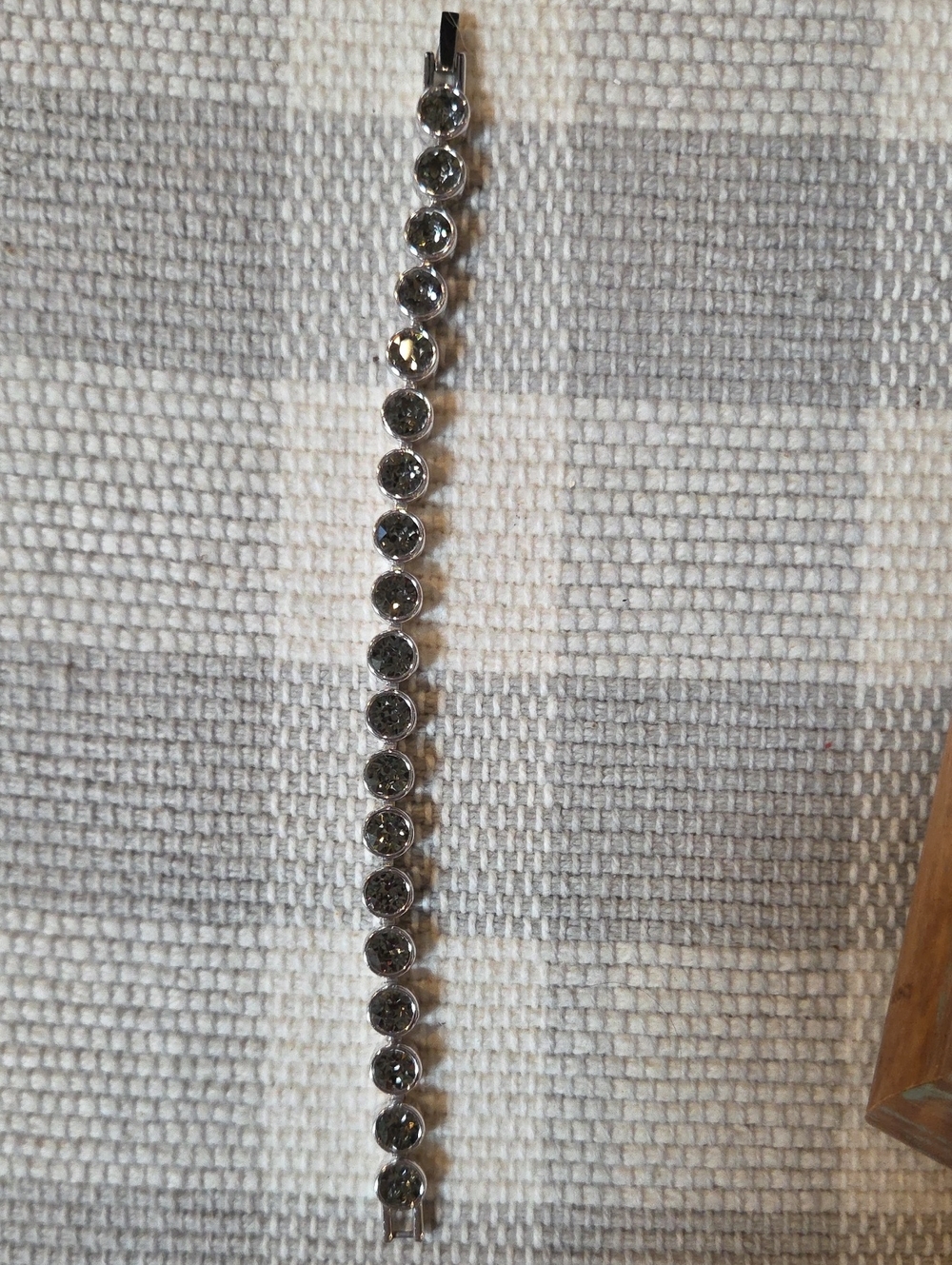 Touchstone Bracelet Smoke Colored Stone